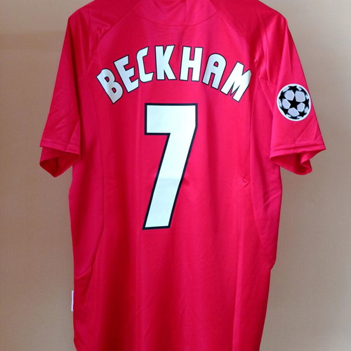 Manchester United retro jersey 1999 Beckham #7 size L