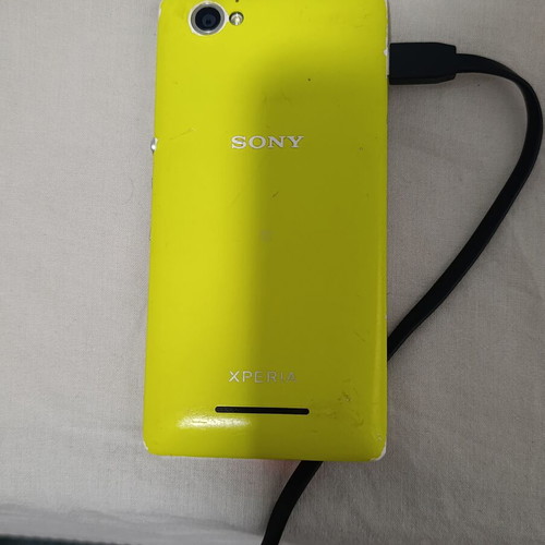 Sony Xperia M smartphone used, functional