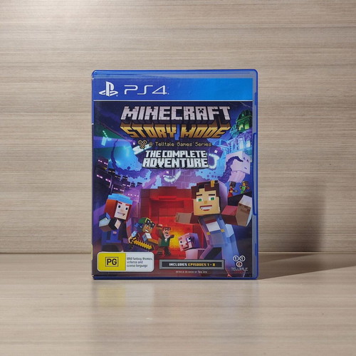 Minecraft Story Mode The Complete Adventure PS4 game like new