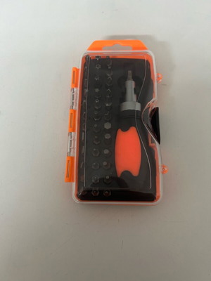 Multibit screwdriver like new, orange and black