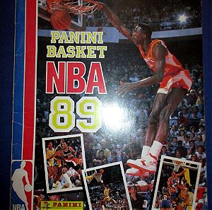Ελληνικο Album Panini, NBA 89, συμπληρωμένο 284/292
