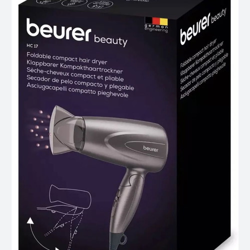Beurer HC 17 hair dryer new with 1300 W and adjustable temperature