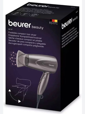 Beurer HC 17 hair dryer new with 1300 W and adjustable temperature