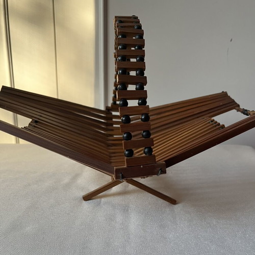 Vintage Folding Fruit Basket Mid-Century Modern like new
