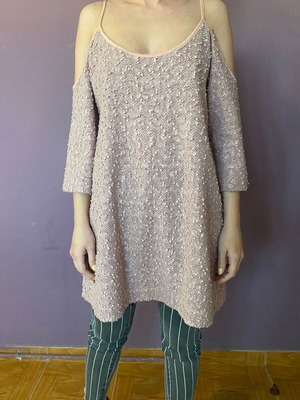 Nidodileda Sapio Milo dress used, pink with fixed straps