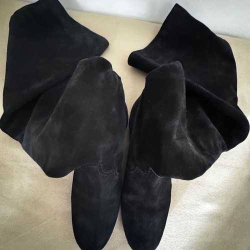 Isabel Marant over-the-knee boots like new, black suede, size 38