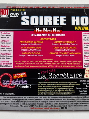 La Soiree Hot Volume 10 DVD μεταχειρισμένο, αισθησιακή ταινία
