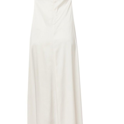 Maxi white dress Dolce Domenica like new, size L with black trim