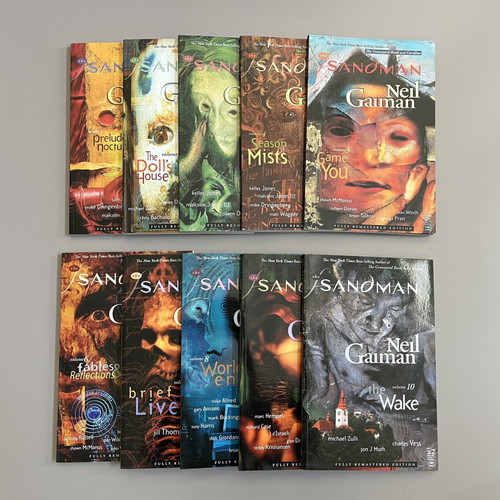 The Sandman TPB Complete Set like new, English