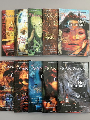 The Sandman σετ 10 TPB σαν καινούργιο, στα Αγγλικά