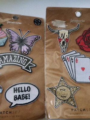 Patch set iron-on patches for clothes new