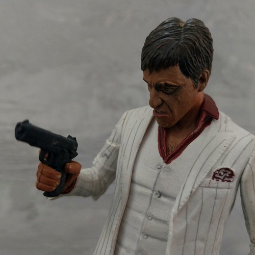 Scarface Tony Montana Action Figure 18 inch like new