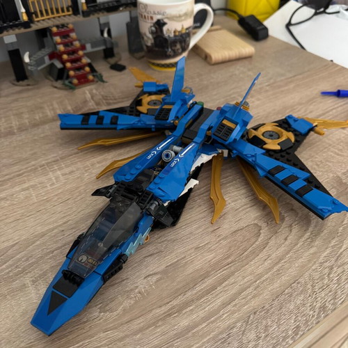 Jay's Storm Fighter 9+ 70668 Lego set like new, 490 pieces, 2019