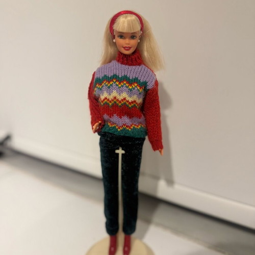 Barbie Tree Trimming doll special edition 1998 like new