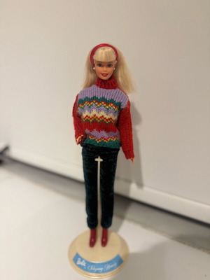 Barbie Tree Trimming doll special edition 1998 like new