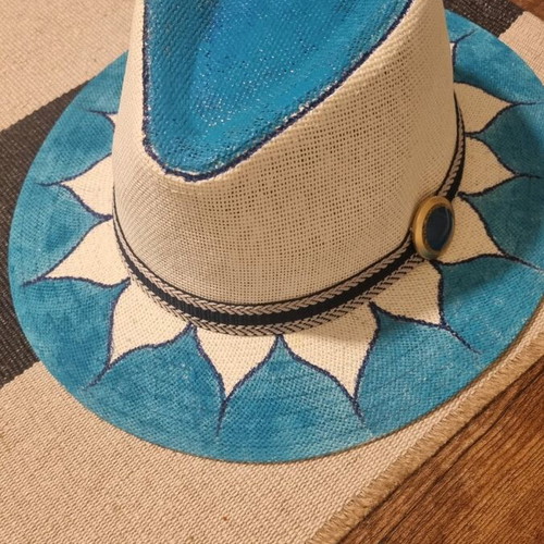 Panama straw hat new, size L