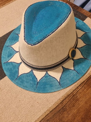 Panama straw hat new, size L