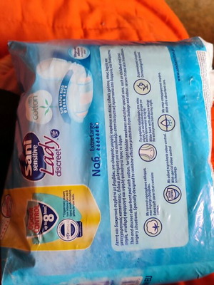 Sani Sensitive Lady Discreet Extra Large Incontinence Pads new