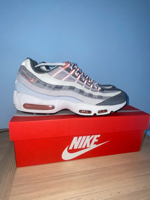 Nike Air Max 95 like new, white and grey, size 44.5