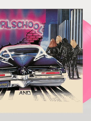 Girlschool Hit And Run 2022 US 180g Ροζ βινύλιο LP Καινούργιο