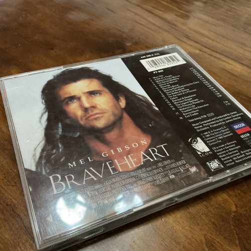 Braveheart Original Motion Picture Soundtrack CD like new