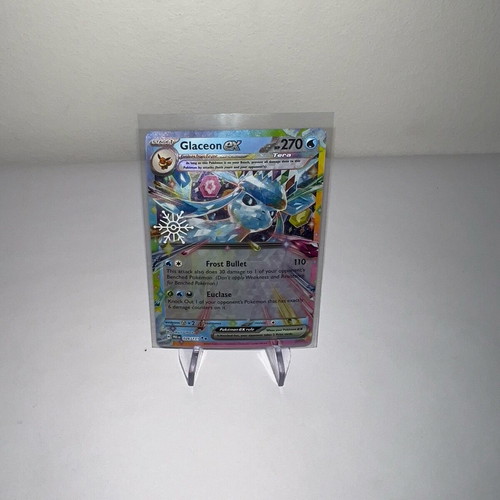 Glaceon ex stamped holiday card like new