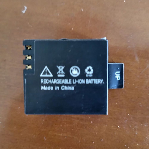 Rechargeable Li-ion Battery 3.7V 900mAh for EKEN Action Camera used