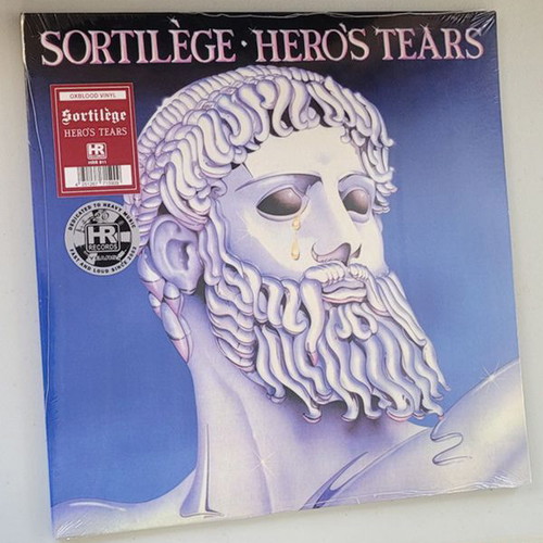 Sortilege Hero's Tears vinyl like new, metal reissue 2023 oxblood