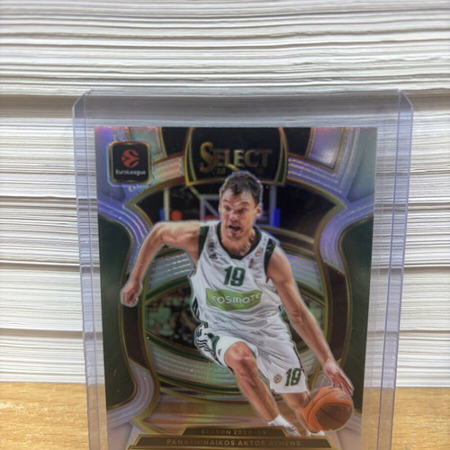2025-26 Select Euroleague Saras Jasikevicius Silver Card new