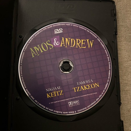 DVD Amos & Andrew used, case with closing issue