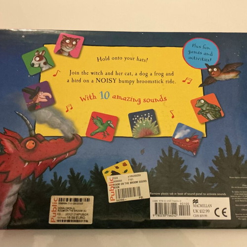 Room On The Broom book used, English