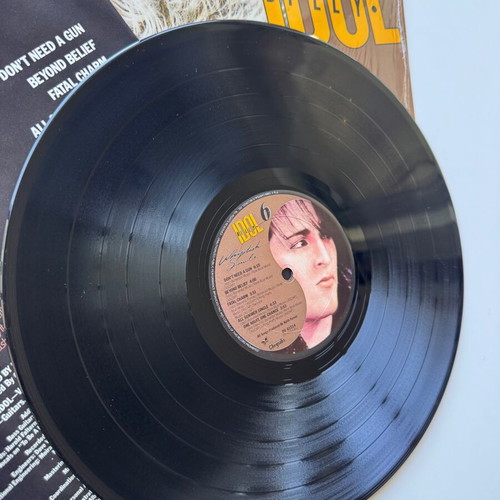 Billy Idol Whiplash Smile LP used, 1st US 1986 pop