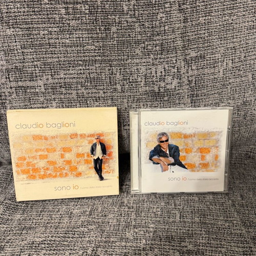 Claudio Baglioni Sono Io CD used, broken case