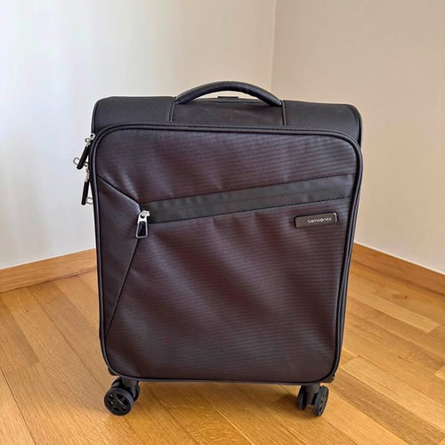 Samsonite Litebeam Spinner cabin luggage, black, 4 wheels