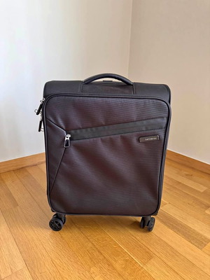 Samsonite Litebeam Spinner cabin luggage, black, 4 wheels