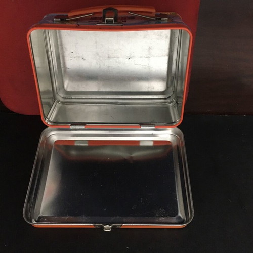Kinder metal lunchbox for daycare used