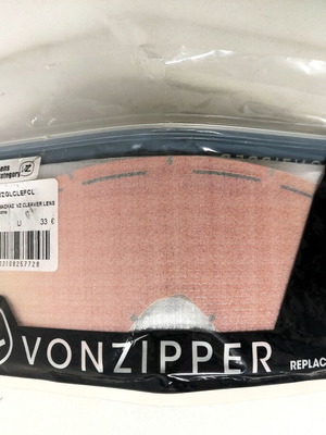 VonZipper Cleaver Lens Fire Chrome replacement lens new