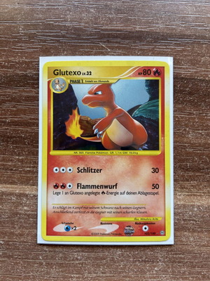 Pokémon Charmeleon 102/100 Secret Rare card, like new