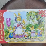 Castorland puzzle 30 pieces Bunny family new
