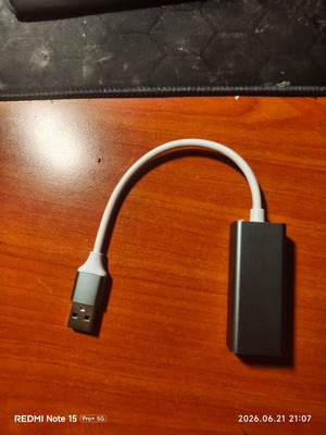 Adapter USB to Ethernet Gigabit LAN RJ45 like new