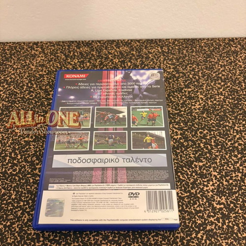 Pro Evolution Soccer 4 PS2 game