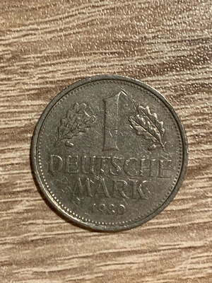 Γερμανία 1 Deutsche Mark 1980 J μεταχειρισμένο νόμισμα