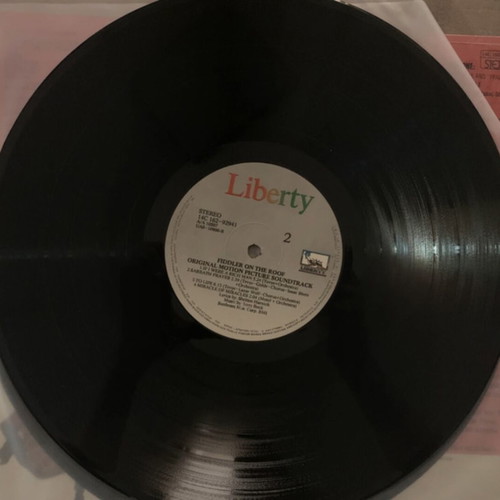 Fiddler on the Roof double vinyl used, soundtrack
