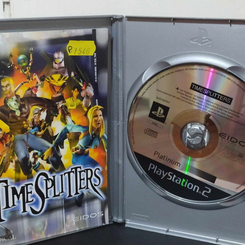 Timesplitters PlayStation 2 game like new, complete, excellent