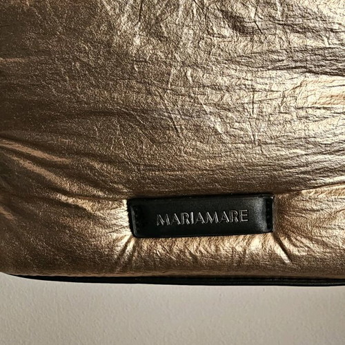 Maria Mare crossbody bag used, rose gold and black