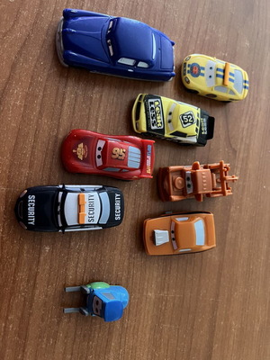 Комплект играчки коли Mattel Disney Pixar Cars, пластмасови