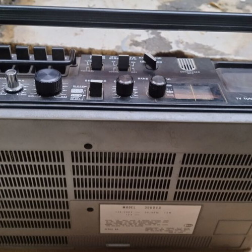 JVC 3060cq Boombox with TV used