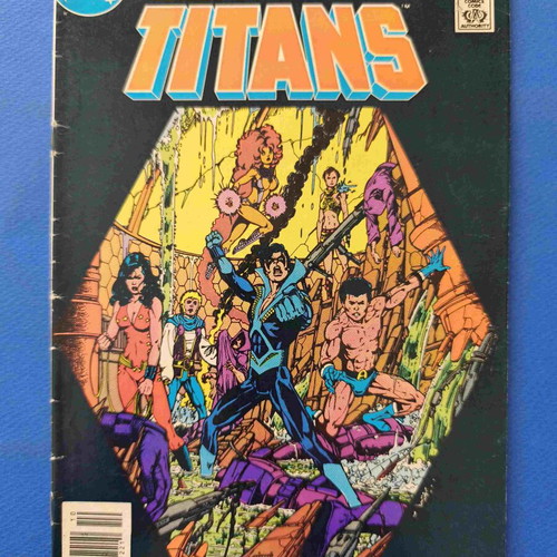 Tales of the Teen Titans 47 comic book used, English
