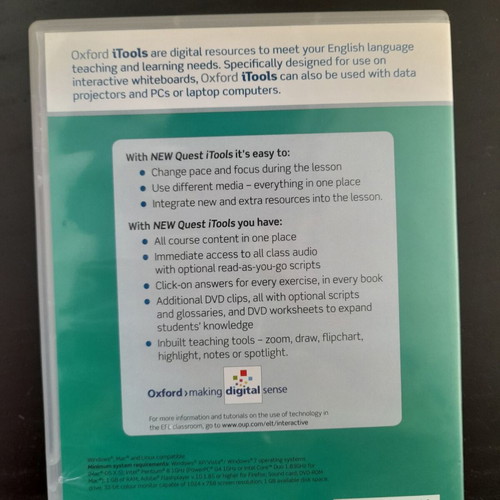 Oxford iTools New Quest 2 CD new