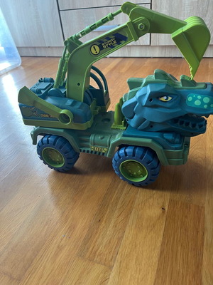 Dinosaur Excavator new with lever